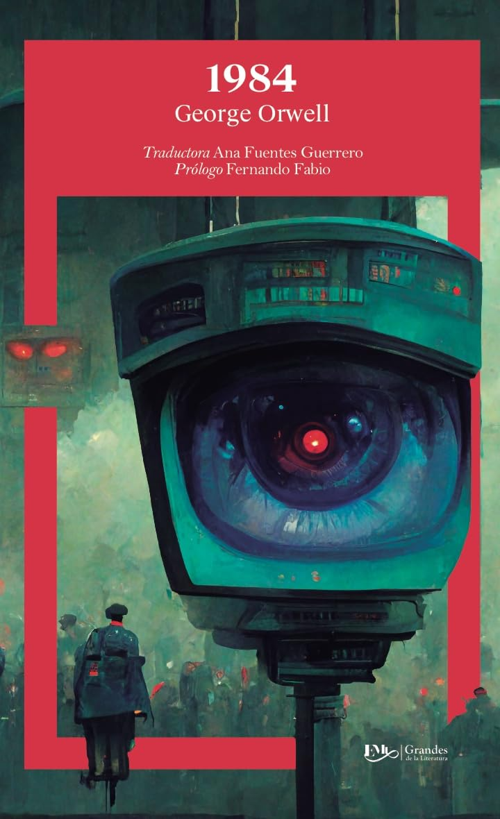 Libro - 1984 -George Orwell- | Col. Grandes de la Literatura | Pasta Blanda | EM