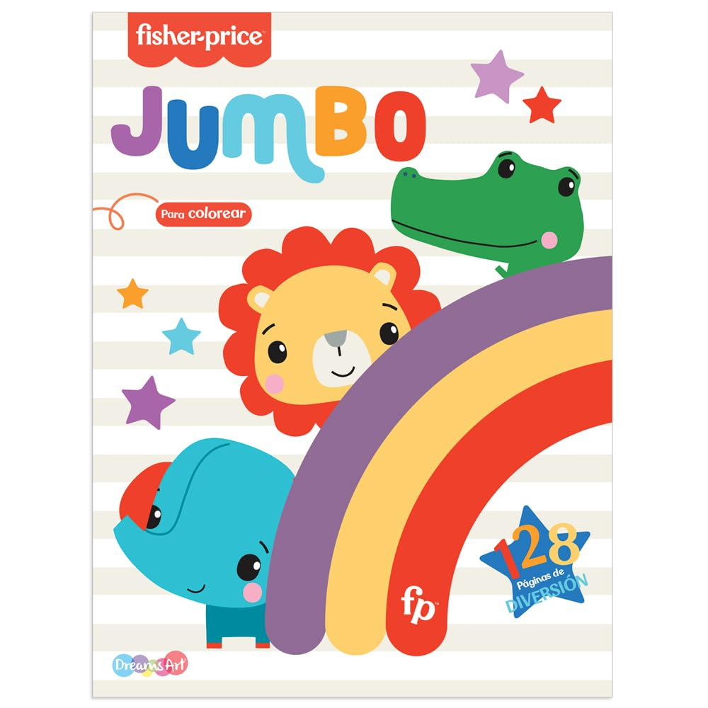 Libro - Fisher Price Colorear Jumbo 2