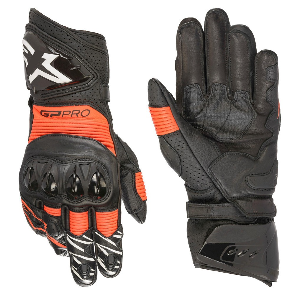 Guantes Alpinestars GP Pro R3 NEGRO CON ROJO