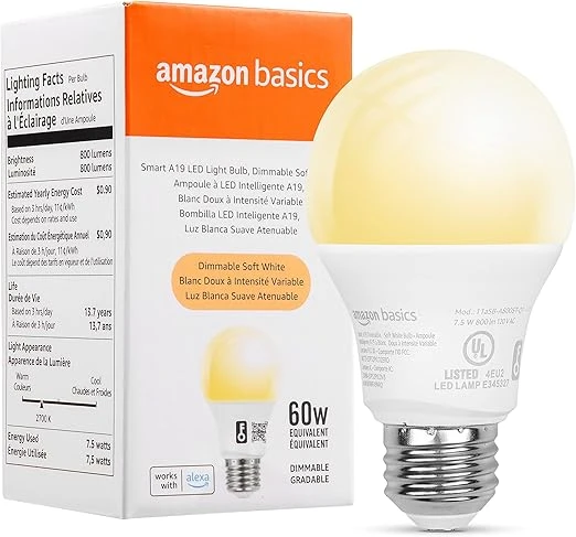 Foco Led inteligente compatible con Alexa
