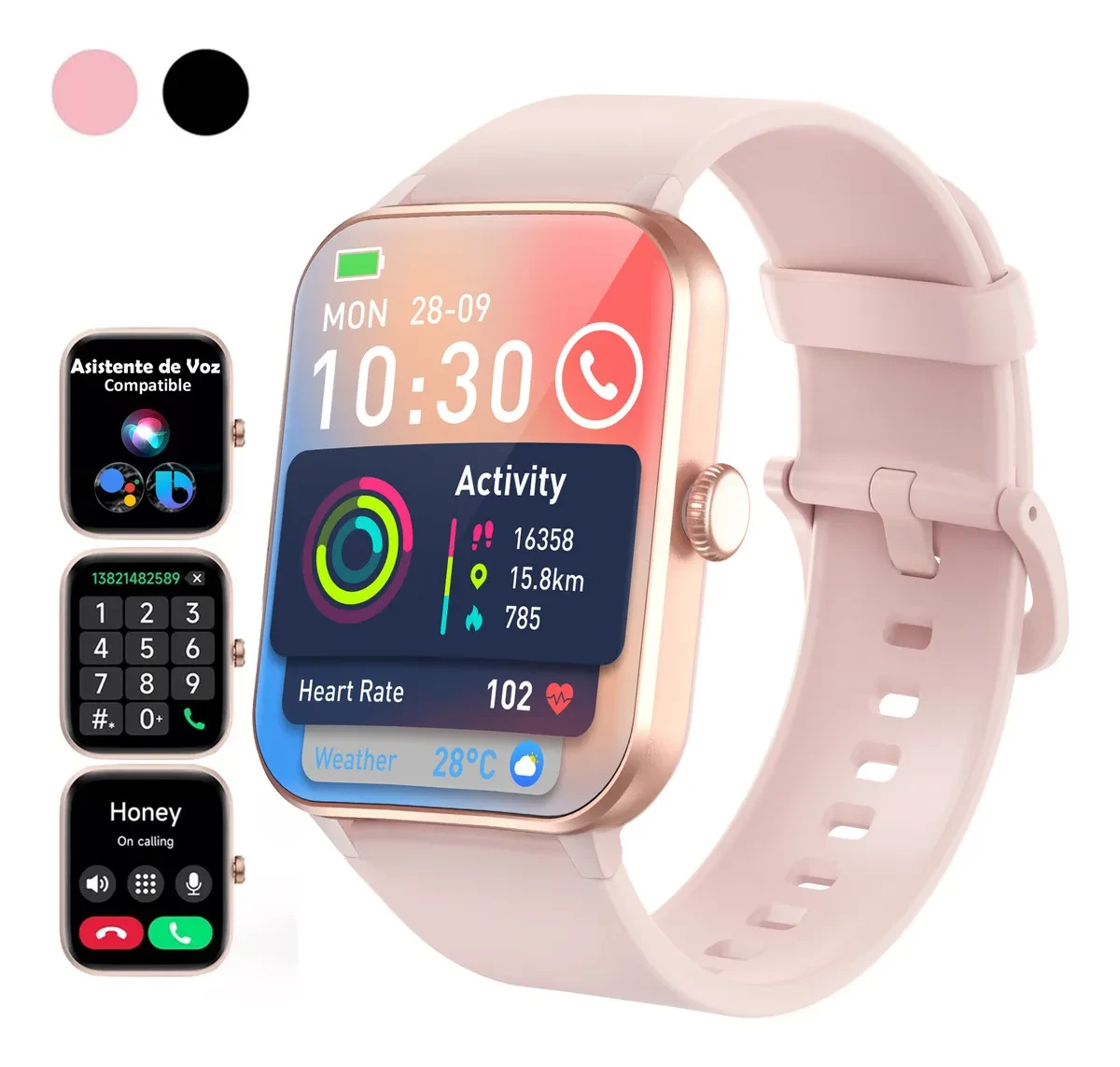 Reloj Smartwatch lowodo, Mujer Hombre