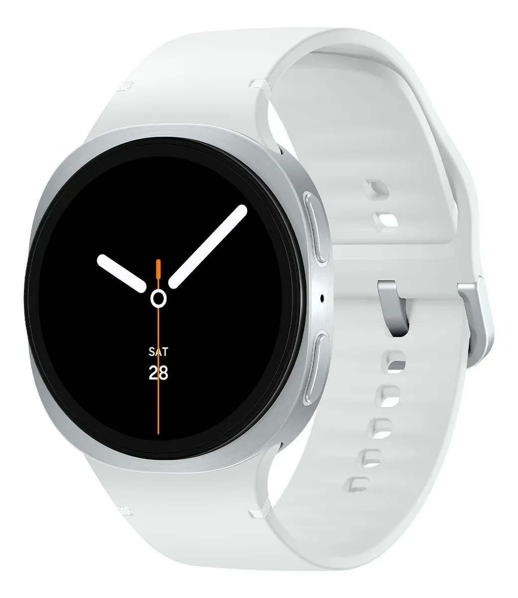 Reloj Samsung Galaxy Watch 8 40mm Plateado Blanco Milanés Plateado Plateado