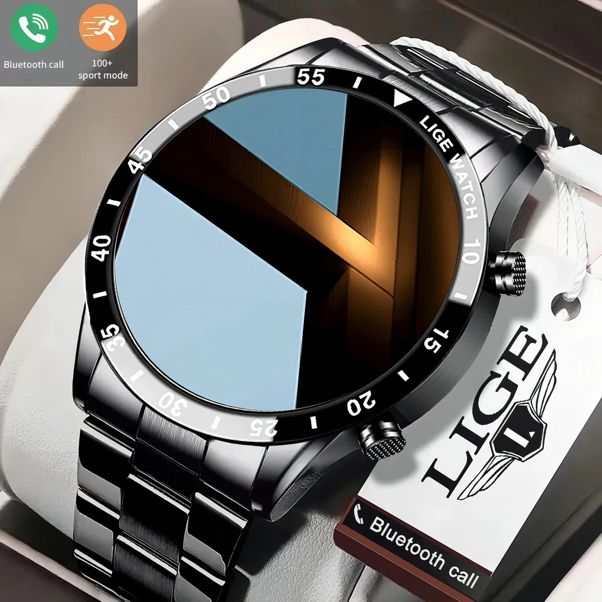 Reloj Inteligente para Hombre Lige Sport BW0220A PRO