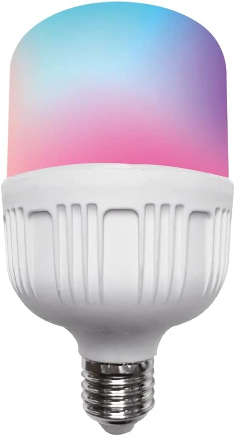 Foco Inteligente Luz LED RGB Atenuable 20 W, Control App Connect, Compatible con Alexa, WiFi y Bluetooth, Casa Inteligente, Ahorro de Energía, Iluminación Interior y Exterior