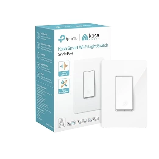 Interuptor inteligente de luz, control de dispositivos desde cualquier lugar, funciona con Amazon Alexa