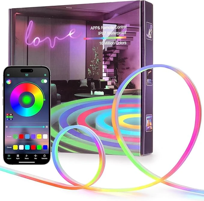 Tira LED Neon RGB Bluetooth