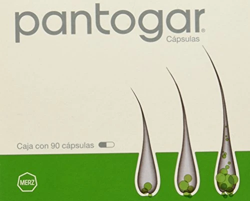 PANTOGAR | Suplemento para Cabello y Uñas | Pantenol | Tiamina | Queratina | L-Cistina | 90 Capsulas