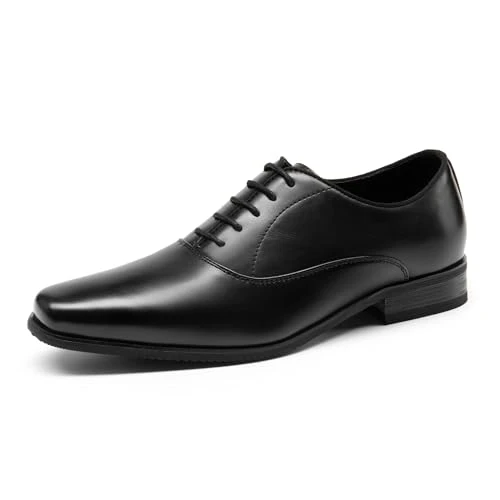 Bruno Marc Zapatos de Vestir para Hombre, Zapatos Oxford Formales de Negocios con Cordones Wesley
