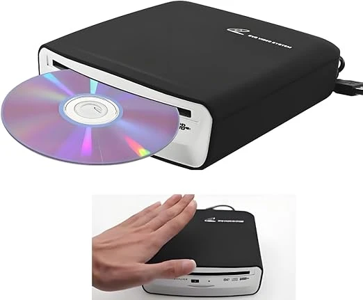 Reproductor de CD compacto para coche, reproductor de platos, interfaz USB estéreo externo