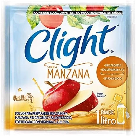 Bebida en Polvo sabor Manzana