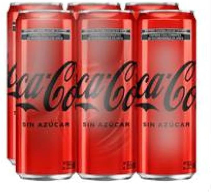 Coca Cola Refresco sin Azúcar 6x355ml,