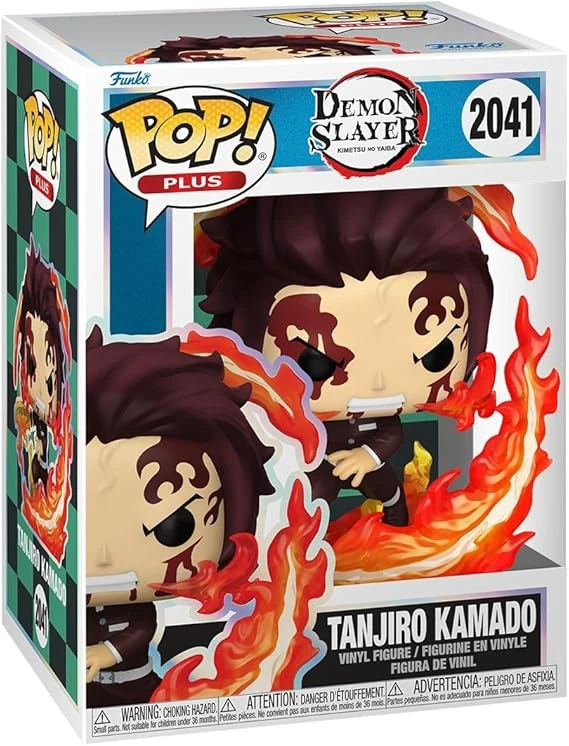 Funko Pop! Plus: Demon Slayer - Tanjiro Kamado (Dancing Flash) - Figura de vinilo coleccionable - Idea de regalo - Mercancía oficial - Juguetes para niños y adultos - Fans del anime - Figura coleccionable