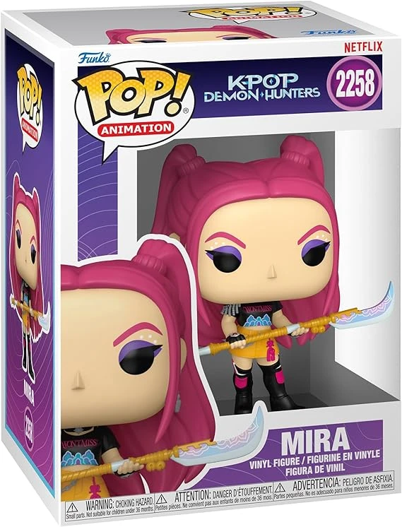 Funko Pop! Animation: KPOP! Cazadora de demonios - Mira - Figura coleccionable de vinilo - Idea de regalo - Mercancía oficial - Juguetes para niños y adultos - Fans de la televisión - Figura coleccionable