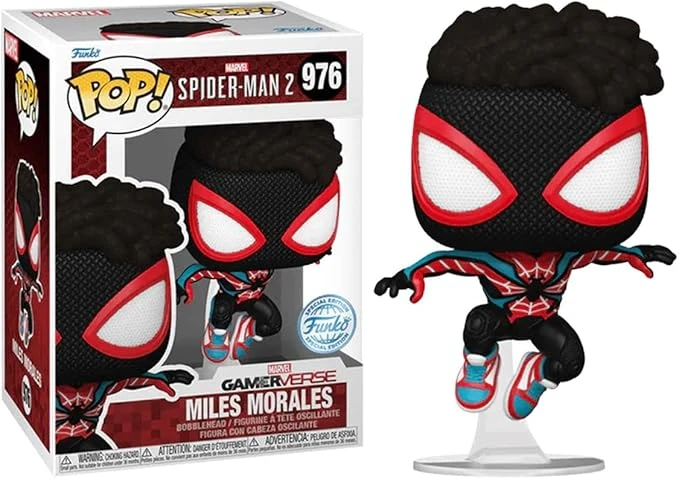 Funko Pop! Marvel: Spider-Man 2 - Miles Morales (Evolved Suit) (Exc), Figura de Vinilo Coleccionable - 78507