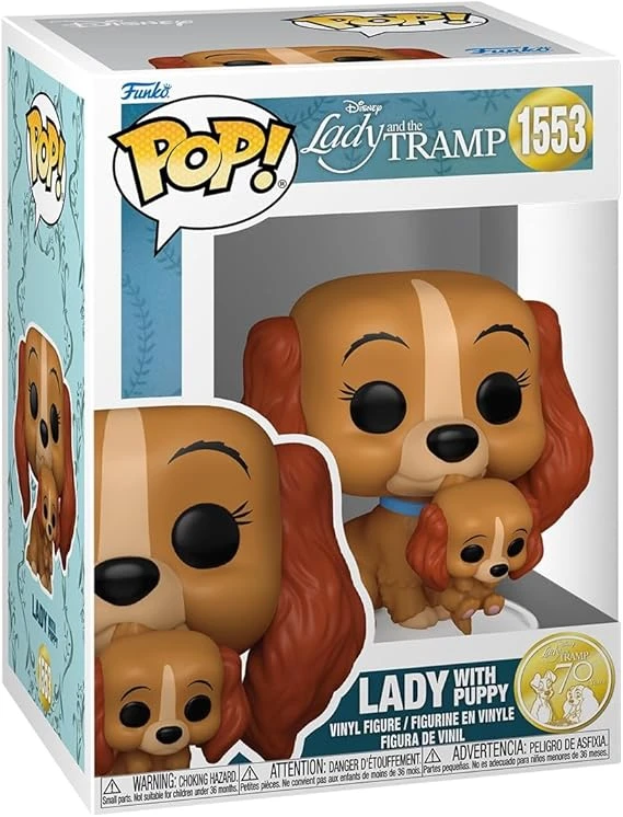 Funko Pop! Disney: La dama y el vagabundo - La dama con el cachorro