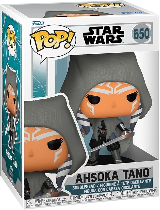Funko Pop! Star Wars: Ahsoka - Ahsoka Tano con sables de luz dobles