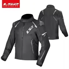 Chaqueta impermeable LS2  de invierno para motocicleta para hombre y mujer con certificado CE